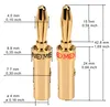 NEXMEX Bananenstecker 4mm schraubbar 4x Stecker vergoldet Produktbild-Vorschau 3