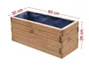 Drevený kvetináč 60 cm – kvetináč na balkón a terasu, Náhľad obrázku produktu 2
