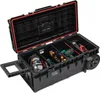 An open black toolbox with various tools inside, on a white background. Náhled obrázku produktu