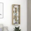 vidaXL Nástenná polica Sonoma Oak 36x16x90 cm odvodený Náhľad obrázku produktu 2