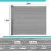 Izrielar 1,5x25m Schermo per recinzione Protezione dalla Anteprima dell’immagine prodotto 2