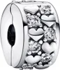 Pandora Infinity Coeurs Charm clip scintillant 792235C01 Voir les images du produit 5