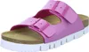 BOXX Damen-Bio-Pantolette mit Tieffußbett Pink, Farbe:rot, Produktbild-Vorschau 2