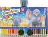 ST-Majewski Kredki Bambino 24 kolory - do rysowania i Náhled obrázku produktu 13