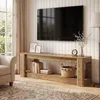 TV-meubel 160 cm voor televisies tot 75 inch, met houtlook Productafbeelding-voorbeeld 5