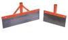 Two snow scrapers with orange handles and gray metal blades are shown against a white background. Produktbild-Vorschau