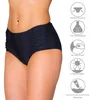 Aquarti Damen Bikinihose Hotpants mit seitlichen Raffungen, Produktbild-Vorschau 5