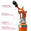 Sareva Citruspers - Gietijzer - Model Sifon - Zwart Productafbeelding-voorbeeld 11