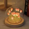 DIY Tulpe Nachtlicht, Tulip Lamp mit Glasabdeckung, Produktbild-Vorschau 4