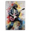 DEQOART Glasbild Echtglas 40x60 cm 'Rockmusik in Farbe' Produktbild-Vorschau 2