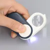 Loupe de poche 10x avec double lentille, pliable, pratique, Voir les images du produit 19