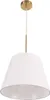 Lampa wisząca ELEN biało-złota 1xE27x20W tkanina Podgląd zdjęcia produktu 1