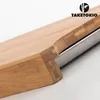 Close-up of a bamboo cutting board with a stainless steel tray. Náhľad obrázku produktu