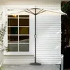 Outdoor 49 cm halbrunder Terrassenschirmständer, 9,5 kg, Produktbild-Vorschau 9