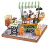 Puzzle 3D, Minicasa DIY Aromatic Coffee Cart, RoLife, 162 Anteprima dell’immagine prodotto 1