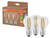 3er Pack OSRAM E27 Filament 3.8W warmweiss 2700K Produktbild-Vorschau 1