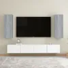 vidaXL TV-Schränke 2 Stk. Grau Sonoma 30,5x30x90 cm Produktbild-Vorschau 11
