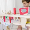 Melissa & Doug houten werkbank met 55 bouwstukken Productafbeelding-voorbeeld 3