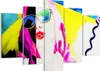 Bild auf Leinwand - Leinwandbild - Frau Modell - 150x100cm Produktbild-Vorschau 1
