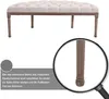 HOMCOM Canapé rembourré Lounge pouf vintage rétro avec Voir les images du produit 5
