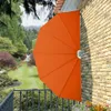 Mensola laterale pieghevole in terracotta rossa 160 cm Anteprima dell’immagine prodotto 4