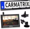 CARMATRIX Solar Funk Rückfahrkamera mit Monitor Produktbild-Vorschau 1