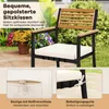 Ensemble de mobilier de jardin COSTWAY, comprenant des Voir les images du produit 5