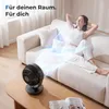 Tischventilator, leiser Ventilator mit 100° Oszillation & Produktbild-Vorschau 7