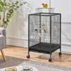 Yaheetech Vogelkäfig mit Rollen Vogelvoliere 79 cm hoch, Produktbild-Vorschau 3