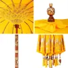 Parasol balinais Jaune 185 x 185 x 260 cm Voir les images du produit 7