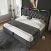 MODFU Lit Coffre 140x200 cm - Lit Adulte avec Éclairage LED Voir les images du produit 2
