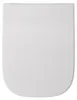 WC Sitz - Toilettensitz - für Koło Modo/traffic - Weiß - 44 Produktbild-Vorschau 3