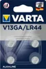 A retail package of VARTA V13GA/LR44 alkaline button cell batteries. Anteprima dell’immagine prodotto