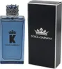 A bottle of Dolce & Gabbana K Eau de Parfum and its packaging are displayed. Voir les images du produit