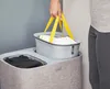 Tota™ 90-Liter leicht entleerbarer Wäschekorb - Grau Produktbild-Vorschau 3