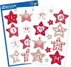 AVERY Zweckform 52890 Sticker Sterne 1-24 Papier(S) Productafbeelding-voorbeeld 2
