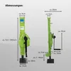 Stockwinde Zahnstangenwinde 3000 kg 72,5-109,5 cm Höhe Produktbild-Vorschau 3