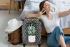 MuchoWow® Koffer Handgepäck Trolley Rollkoffer Kleine Produktbild-Vorschau 2