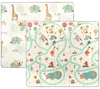 Große Krabbelmatte Baby 180x200, Faltbare Spielmatte 1cm Produktbild-Vorschau 1