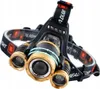Pronett XSM1766 Čelovka LED ZOOM  3 x LED T6 CREE Náhled obrázku produktu 5