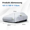 COSTWAY Abdeckplane Autoplane Wetterfest mit Produktbild-Vorschau 2
