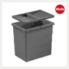 Hailo Inneneimer 1129959 mit Deckel dunkelgrau 18 Liter 2 Produktbild-Vorschau 7