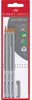 FABER-CASTELL Bleistift Grip 2001 HB 3x +Radierer BK Produktbild-Vorschau 7