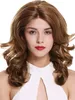 WIG ME UP Perücke Lace Mono Wellen Scheitel Braun Blond Produktbild-Vorschau 1