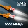 deleyCON 1m CAT6 Patchkabel S/FTP PIMF Schirmung CAT-6 RJ45 Produktbild-Vorschau 3