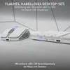 Cherry DW 9100 SLIM - Kabellos - RF Wireless + Bluetooth - Produktbild-Vorschau 4