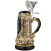 Zöller & Born® - Germany Made - Bierkrug mit Zinndeckel Produktbild-Vorschau 3
