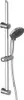 Set de douchette ADRIA - 5 fonctions - barre 63 cm - chromé Voir les images du produit 1