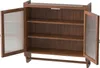 Sweiko 63CM porta di vetro Vintage doppia porta armadio a Anteprima dell’immagine prodotto 11
