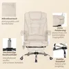 Vinsetto Massage-Bürostuhl, Ergonomisch Schreibtischstuhl Produktbild-Vorschau 8